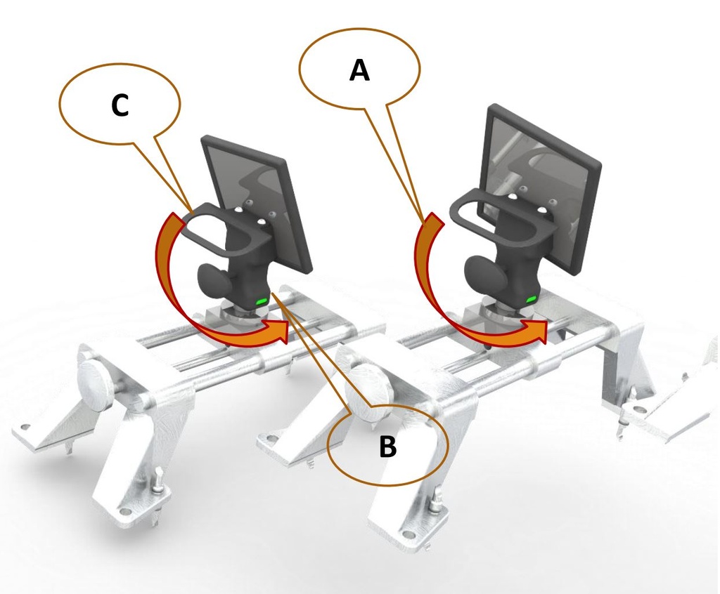 BRIGHT 3D Wheel Alignment Machine A750 جهاز ضبط زوايا ثلاثي الابعاد ذراع متحرك اوتوماتيك برايت BRIGHT/A750