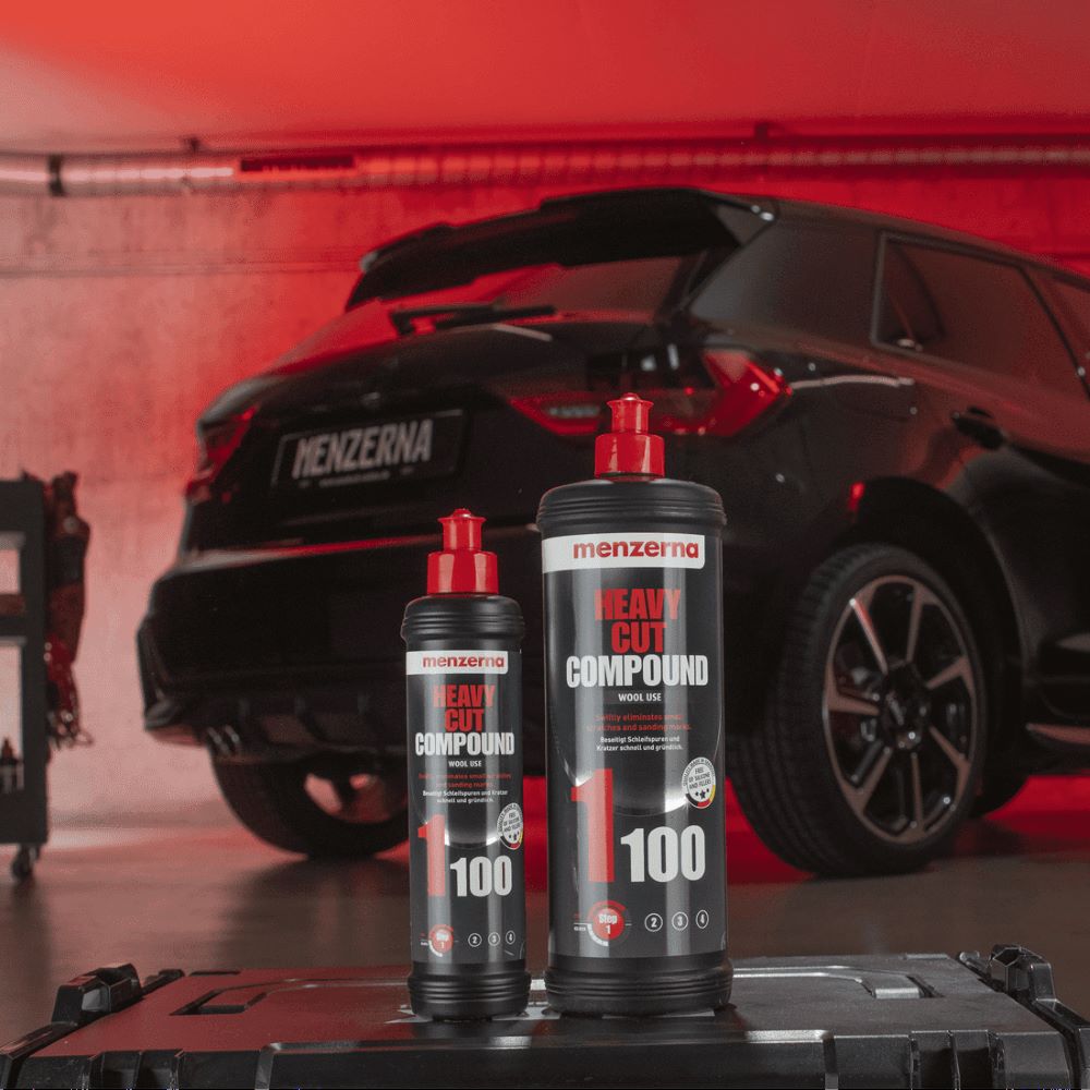 كمبوند تلميع مينزيرنا الماني 1100 عبوة 250 ممل Heavy Cut Compound 1100