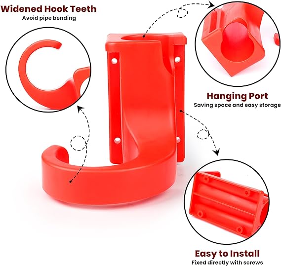 BROTHERS Car Washer Gun Holder يد برازرز حمراء لتعليق مسدس الغسيل BR/GUN HANGER