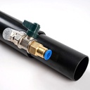 BROTHERS D Tornado Car Care Cleaning Gun With Vacuum Cleaner Adaptors مسدس شفط اتربة حرف D