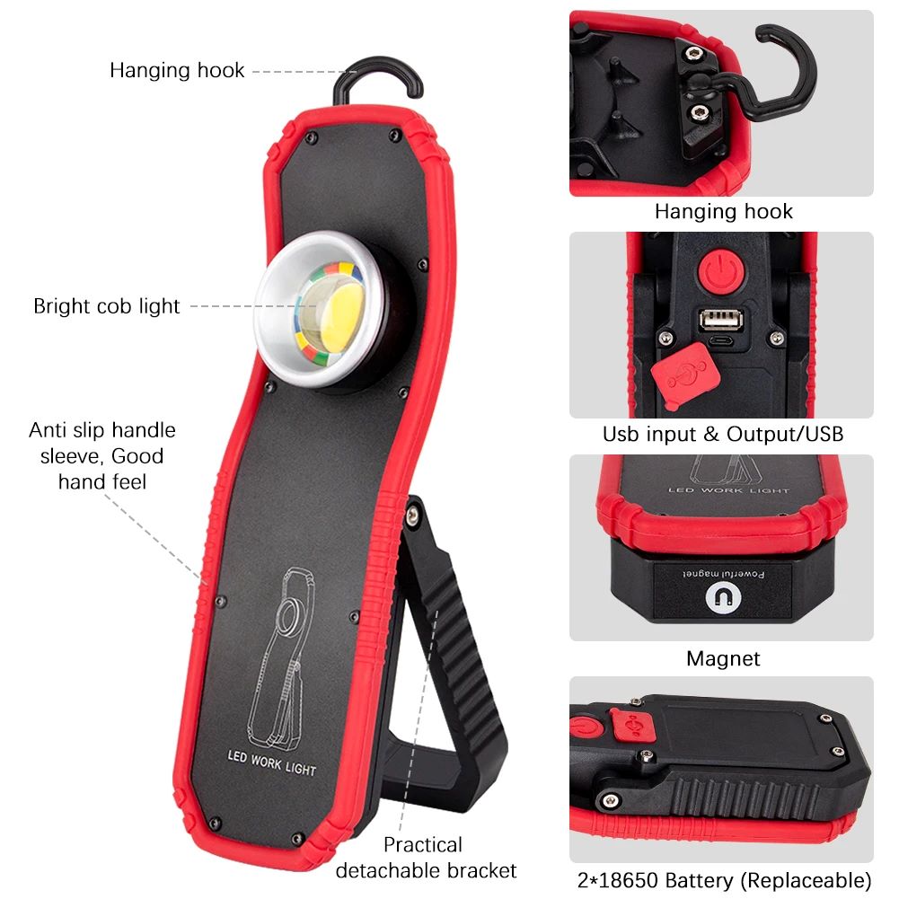 BROTHERS Ultra Bright Led Inspection Lamp For Detailing