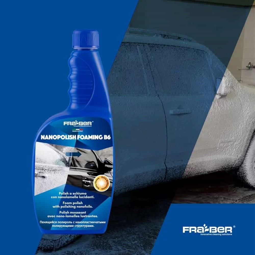 FRA-BER NANOPOLISH FOAMING B6 1000ML Active Foam Polish With Polishing Nanofails