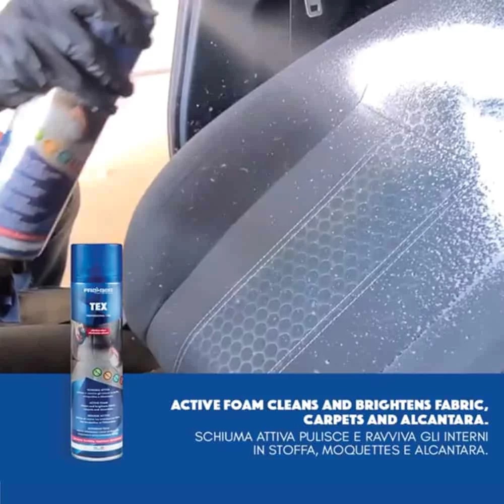 FRA-BER TEX 600ML Active Foam Cleans and Brightens Fabrics