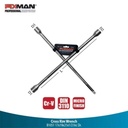 Fixman Professional Cross Rim Wrench 17*19*21*1/2 Inch-Dr