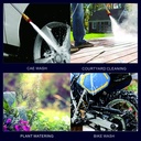 BROTHERS P21V Portable Cordless High-Pressure Washer 21V / Li-ion 4000mAh