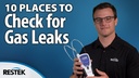 RESTEK 28500 American Helium Gas Leak Detector