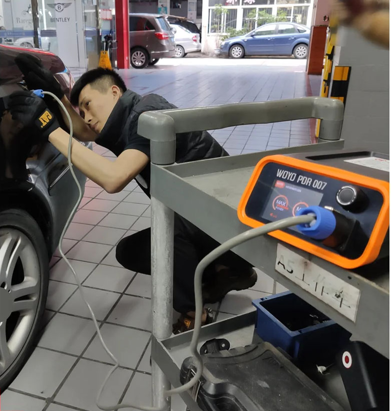 WOYO PDR007 Paintless Dent Repair PDR Tools Auto Body Removal Remove Dents Dings Creases & Hail damage