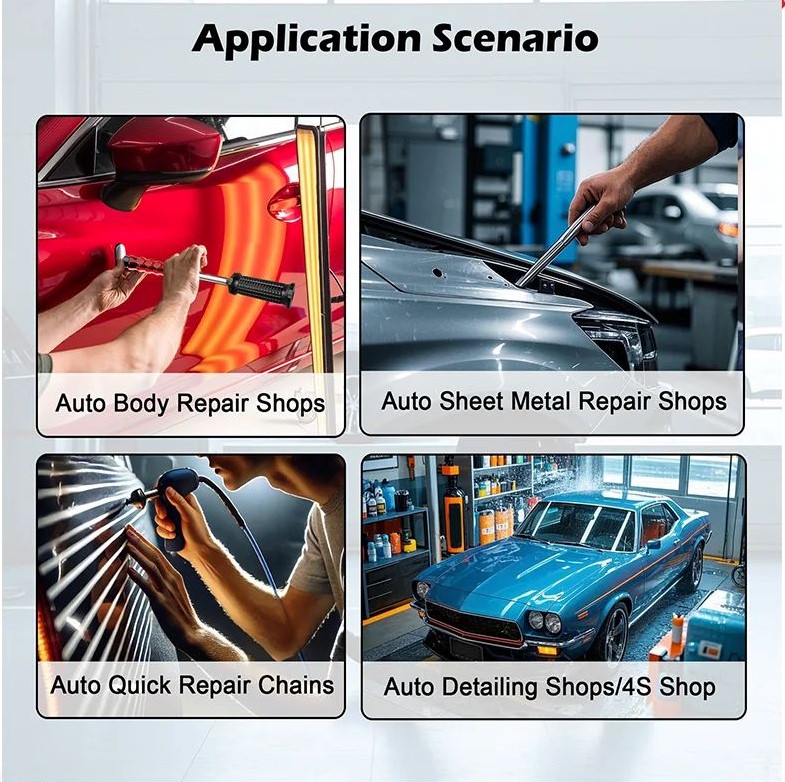 WOYO PDR009 Paintless Dent Repair Tool for Aluminum Car Bodies Only