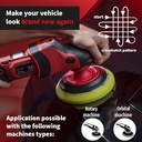 MENZERNA Soft Cut Foam Pad - 150mm STEP 3 Premium Polishing Pad For High-Gloss Polishes