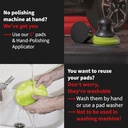 MENZERNA Soft Cut Foam Pad - 150mm STEP 3 Premium Polishing Pad For High-Gloss Polishes