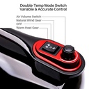 BROTHERS Double-Mode Temp Car Air Dryer Blower