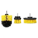 BROTHERS Carpet Brush Set With Drill Attachment (3Pcs).webp