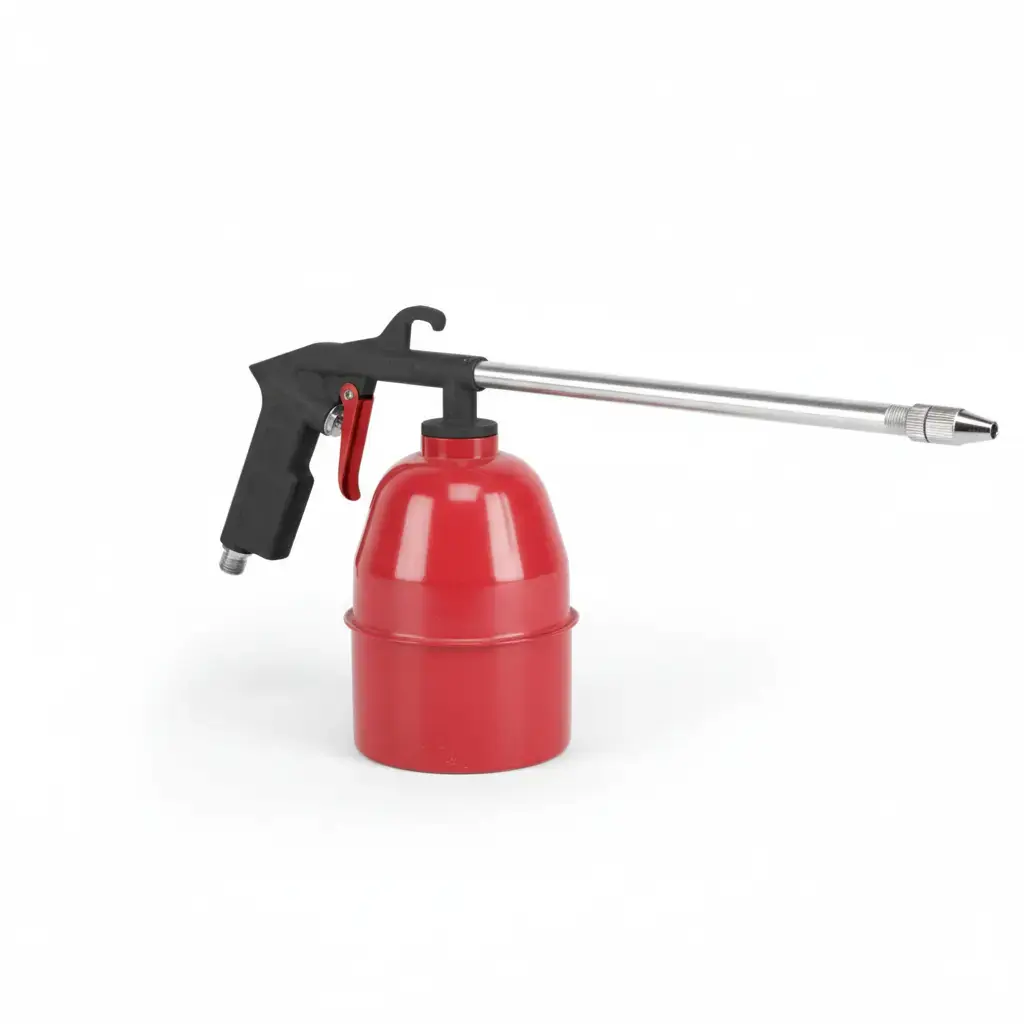 AEROPRO R8036 Air Engine Cleaning Gun With Metal Bottle مسدس جاز احمر صيني GEC.AP 8036