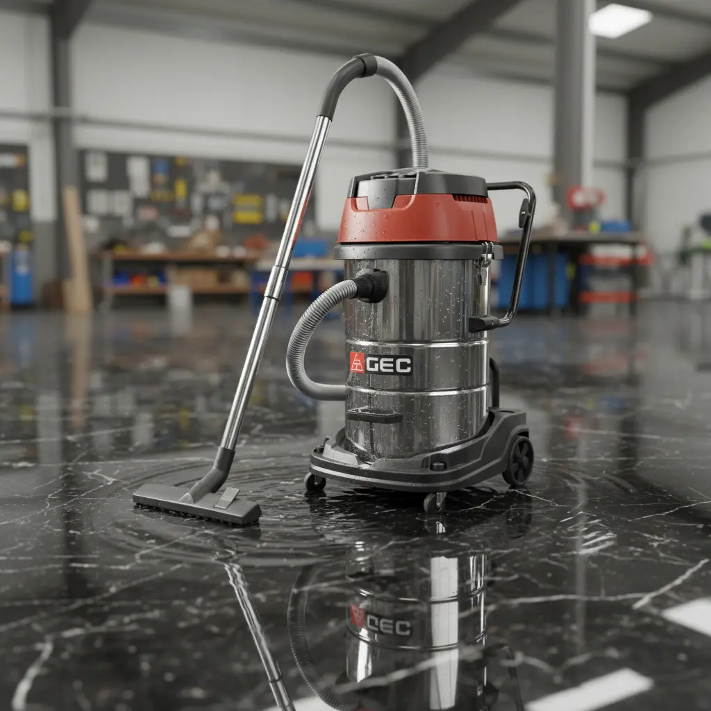 GEC MNS PRO MAX 80L Professional Wet & Dry Vacuum Cleaner 80Liters 3-Motors (2-Stage) 3600W مكنسة صيني جي اي سي 3 موتور 3600 وات 80 لتر (شكل اوروبي) GEC MNS PRO MAX 80L