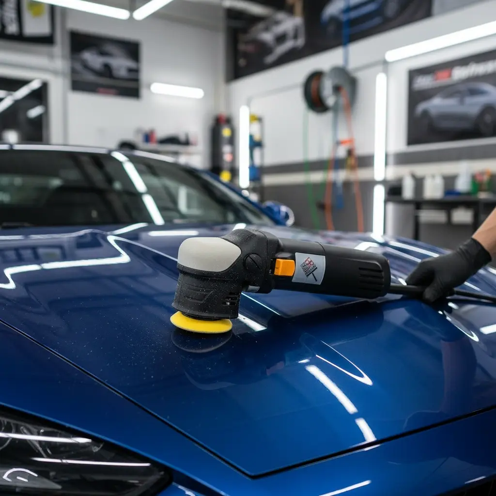 BROTHERS 601 Dual Action Polisher 3 Inch 8mm Throw 380W 3000-7200Rpm صاروخ تلميع كهرباء برازرز 3 بوصة (دول اكشن) لون اسود صغير 500 وات 2000-5500 لفة/دقيقة BR-CL-8-3//BR601