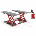 BRIGHT 3 Ton Low-Profile Scissor Lift OMEGA 300EW كوريك مقص برايت 3 طن ارتفاع 1000 مم BRIGHT/OMEGA 300EW