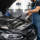 BROTHERS Engine Flexible Cleaning Brush فرش برازرز طويل مرنة ديل قطة بيد زرقاء لتنظيف الموتور BR/CAT TAIL BRUSH