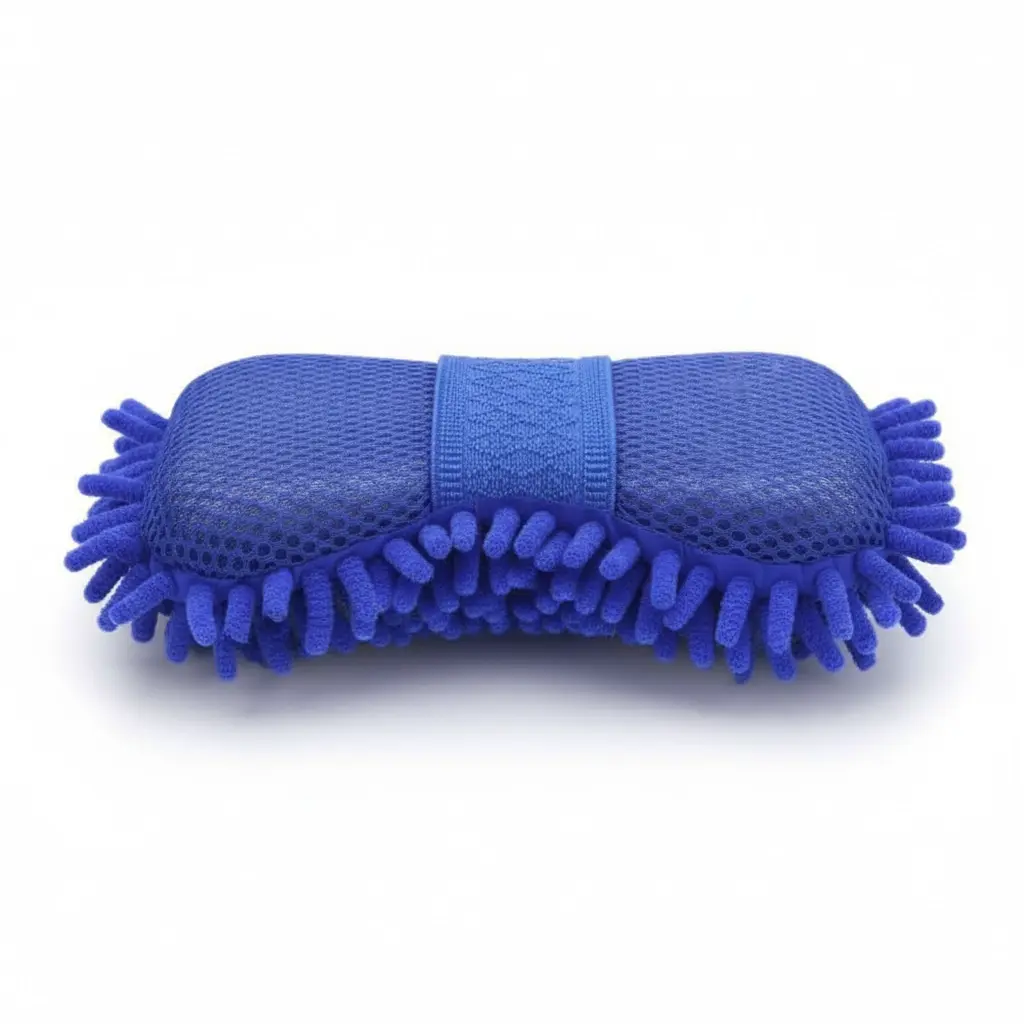 BROTHERS Microfiber Washing Sponge سفنجة برازرز لتنظيف الخارجي لسطح السيارة BR/CAR WASH SPONGE