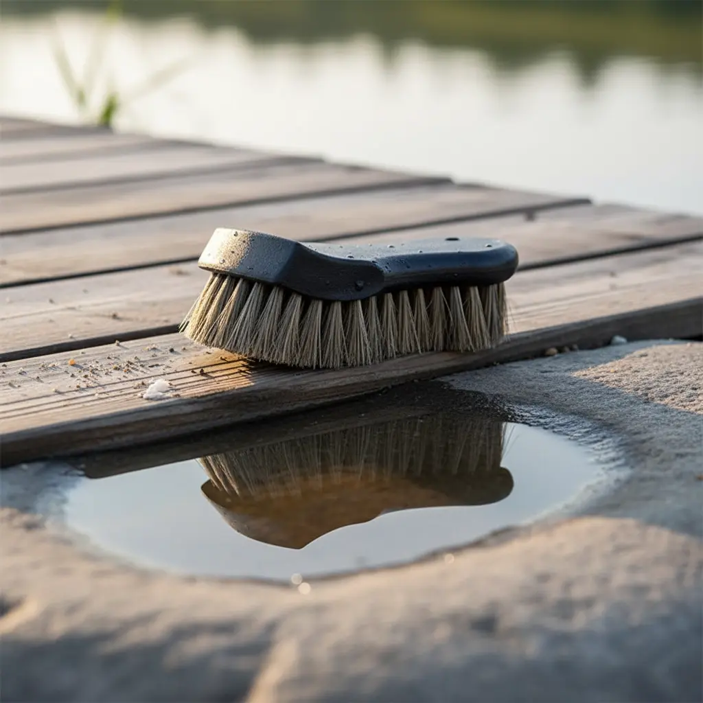 BROTHERS Long Bristle Horse Hair Leather Cleaning Brush فرشة برازرز شعر حصان طبيعي لتنظيف فرش السيارة BR/HORSE BRUSH