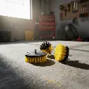 BROTHERS Carpet Brush Set With Drill Attachment (3Pcs) طقم فرش 3 قطع خاصة درل بالبطارية BR/Brush for BD