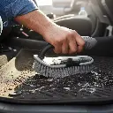 BROTHERS Big Upholstery Tire & Floor Cleaning Brush فرشة برازرز مستطيلة رمادي لتنظيف كاوتش / موكيت السيارة BR/CARPET BRUSH