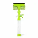 BROTHERS Glass Wiper With Sprayer مساحة زجاج برازرز بيد بلاستيك الوان مختلفة + بخاخة رش BR/T WATER SCRAPING + SPRINKLE