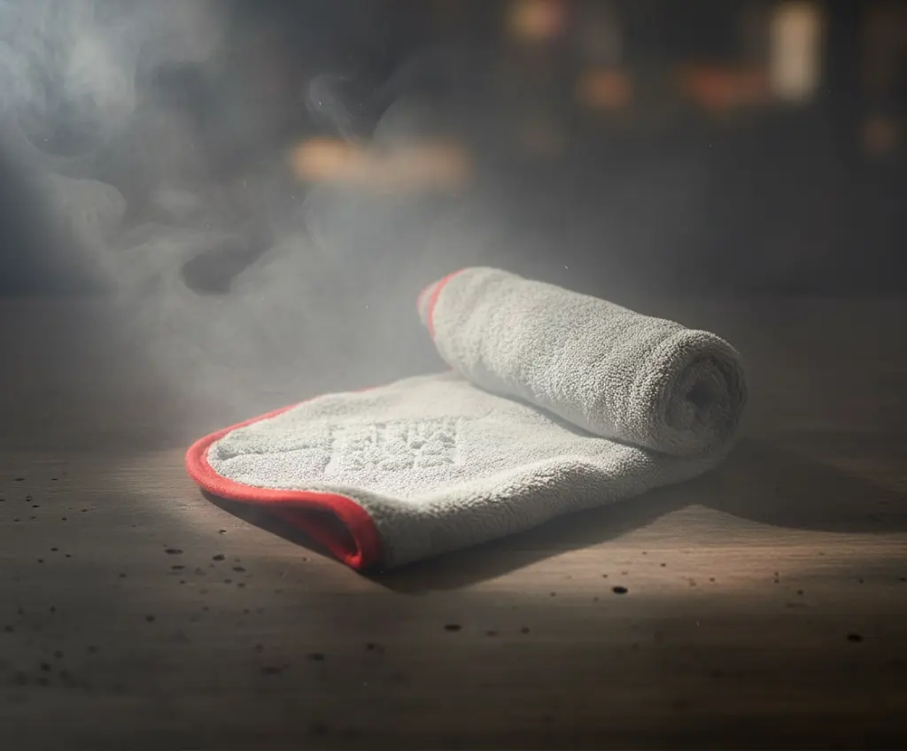 BROTHERS Double Face Super Plush Drying Microfiber Towel 40*40 cm فوطة ميكروفيبر برازرز دبل فاس رمادي*رمادي 40*40 BR-TOWEL/GREY 2F 40x40