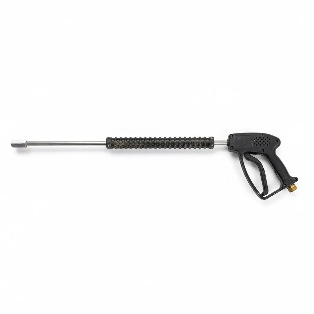 BROTHERS High Pressure Washer Gun Lance + Trigger Stop 60cm مسدس غسيل صيني مجمع ماسورة 60 سم + كفة بالاستوب BR/HIGH PRESSURE WATER GUN