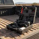 BROTHERS 3in1 Air Compressor With Hydraulic Car Jack Lift 3 Ton With Electric Impact Wrench طقم شنطة شخصي هيفي ديوتي (كوريك تمساح + مسدس فك وربط + كمبروسور) صيني 3 طن يعمل علي ولاعة