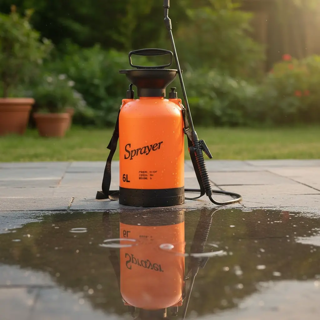 BROTHERS Full Function Gun & Pump Water Sprayer 5L عبوة رش برازرز تحمل علي الكتف بضغط الهواء 5 لتر BR/SHOULDER WATERING CAN 5L.