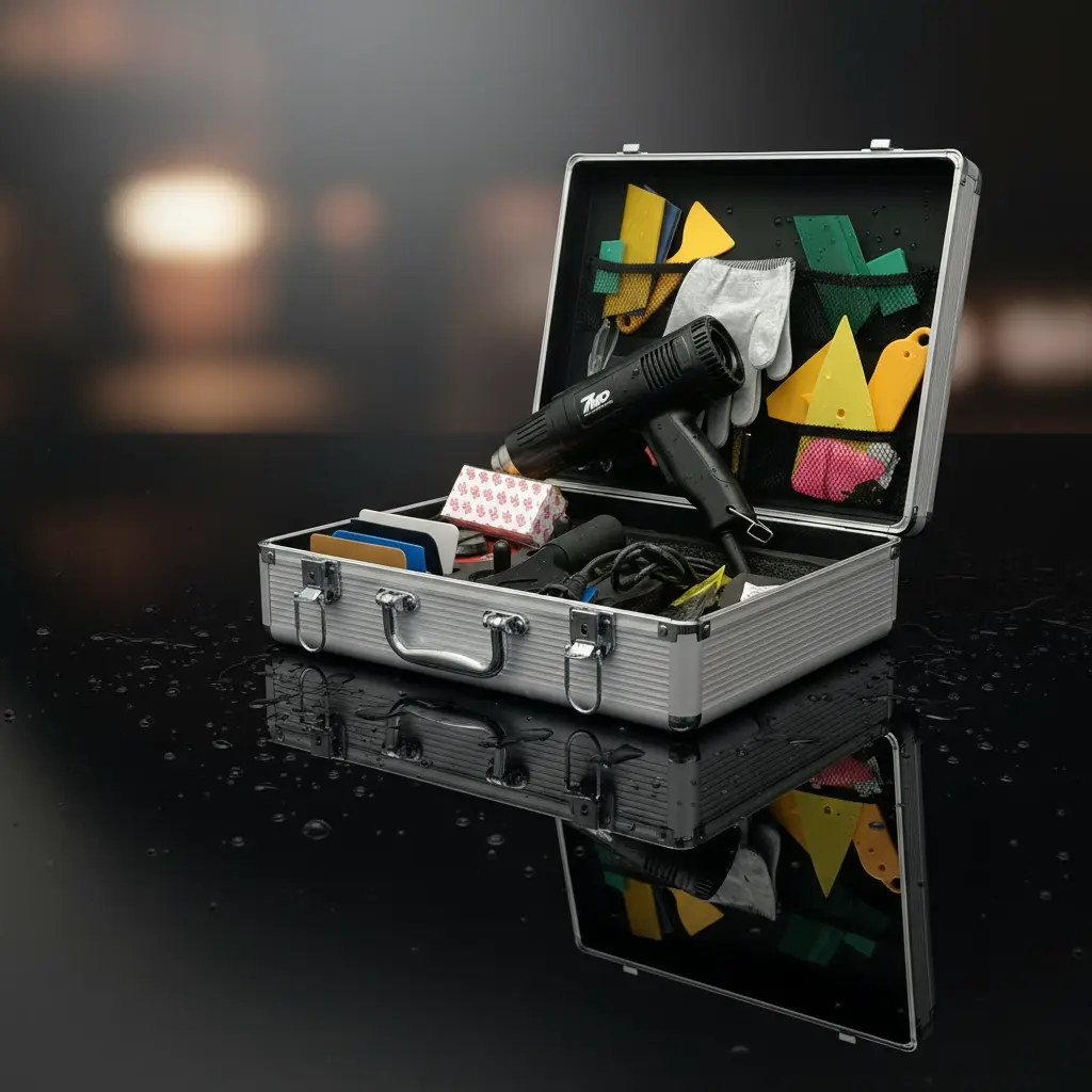 BROTHERS PPF System 1 Wrapping Tools Set 35-PCS شنطة طقم لصق افلام الحماية مستوي 1 - 35 قطعة BR/PPF SYSTEM 1