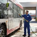 BROTHERS 2m Extendable Brush With Connection For Water Installation - Bus Cleaning فرشة برازرز + ذراع طويل للتنظيف الخارجي لسطح الاتوبيسات BR/MOVABLE HAND BRUSH