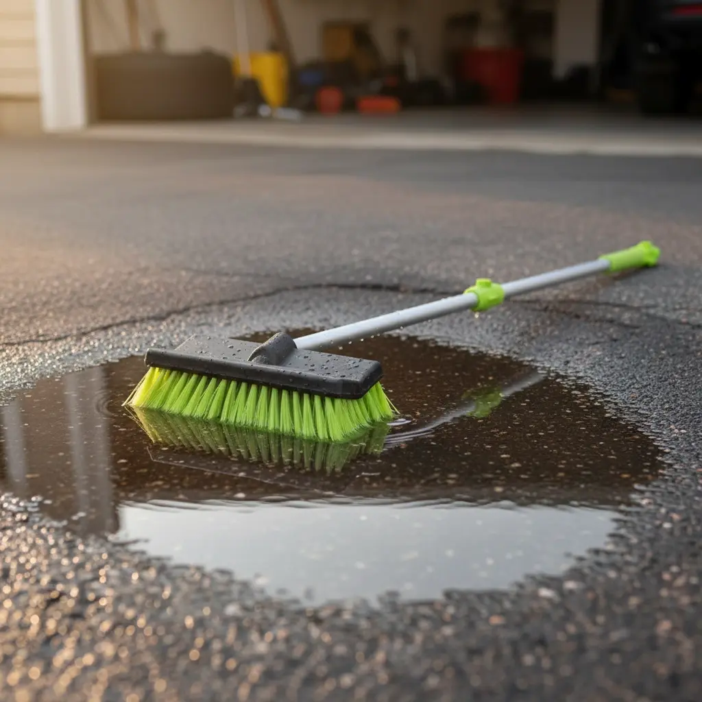 BROTHERS 2m Extendable Brush With Connection For Water Installation - Bus Cleaning فرشة برازرز + ذراع طويل للتنظيف الخارجي لسطح الاتوبيسات BR/MOVABLE HAND BRUSH