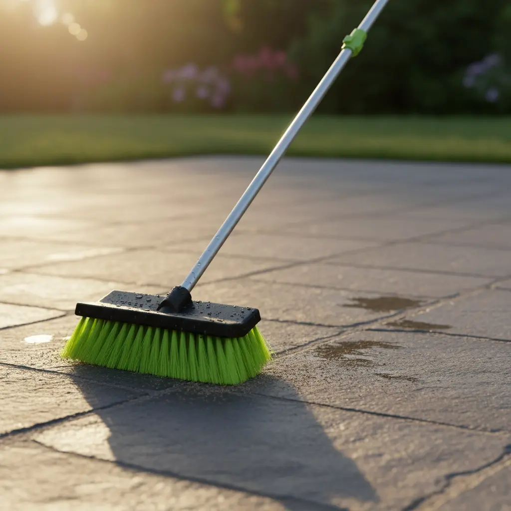 BROTHERS 2m Extendable Brush With Connection For Water Installation - Bus Cleaning فرشة برازرز + ذراع طويل للتنظيف الخارجي لسطح الاتوبيسات BR/MOVABLE HAND BRUSH