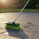 BROTHERS 2m Extendable Brush With Connection For Water Installation - Bus Cleaning فرشة برازرز + ذراع طويل للتنظيف الخارجي لسطح الاتوبيسات BR/MOVABLE HAND BRUSH