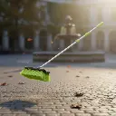 BROTHERS 2m Extendable Brush With Connection For Water Installation - Bus Cleaning فرشة برازرز + ذراع طويل للتنظيف الخارجي لسطح الاتوبيسات BR/MOVABLE HAND BRUSH