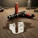 AEROPRO RP17107 Air Reversible Drill With Helping Hand 1/2 Inch 700Rpm شنيور هواء بيد جانبية 1/2 بوصة 700 لفة لون احمر GEC.AP17107