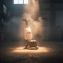 GEC FC-17 Turbo Single Disc Floor Scrubber Machine 17 Inch 1100W ديسك تلميع ارضيات جي اي سي 17 بوصة 1100 وات تربو GEC/FC-17 Turbo