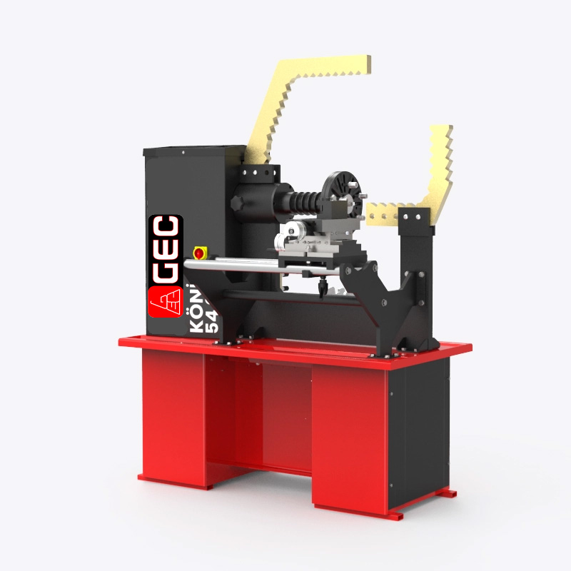 GEC KONIG 54 Turkish Rim Straightener Machine 24Inch ماكينه استعدال وخرط جنوط تركي GEC موديل KONIG 54 مقاس 24 بوصه