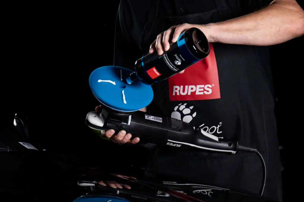 RUPES D-A Heavy Cut Blue Foam Polishing Pad 150mm 5 Inch / سفنجة تلميع خشنة دول اكشن ماركة روبيس موديل D-A Coarse ايطالي - مقاس 5 بوصة (لون أزرق)
