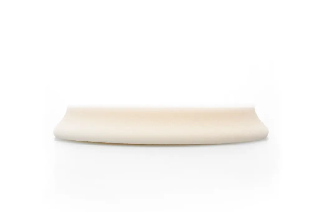 RUPES D-A Ultra-Fine White Foam Polishing Pad 180mm 6 Inch / سفنجة تلميع فائقة النعومة دول اكشن ماركة روبيس موديل D-A Ultra-Fine ايطالي - مقاس 6 بوصة (لون أبيض)