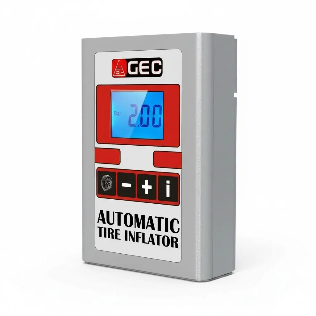 GEC W50 Professional Digital Automatic Tire Inflator – High-Accuracy Wall Mounted Air System for Workshops / جهاز تزويد كاوتش ديجيتال اوتوماتيك حائطي ماركة جي اي سي موديل W50 ضغط 10.5 بار