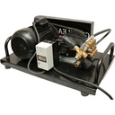 [10246] مجموعة غسيل ثابتة اودور ايطالي ذكر 7.5 حصان 200 بار 380 فولت لون اسود U.JET MALE POWER CLEAN 15/200