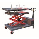 BRIGHT 1.2 Ton Electric Car Batterys Scissor Lift MU 1200