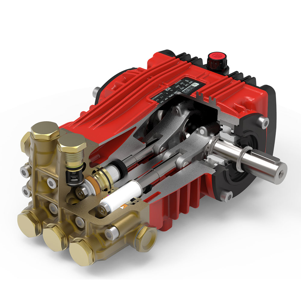 UDOR BC 15-20 RED High Pressure Washer Pump 7.5HP 200Bar 15L/Min 1450Rpm (Limited Edition)