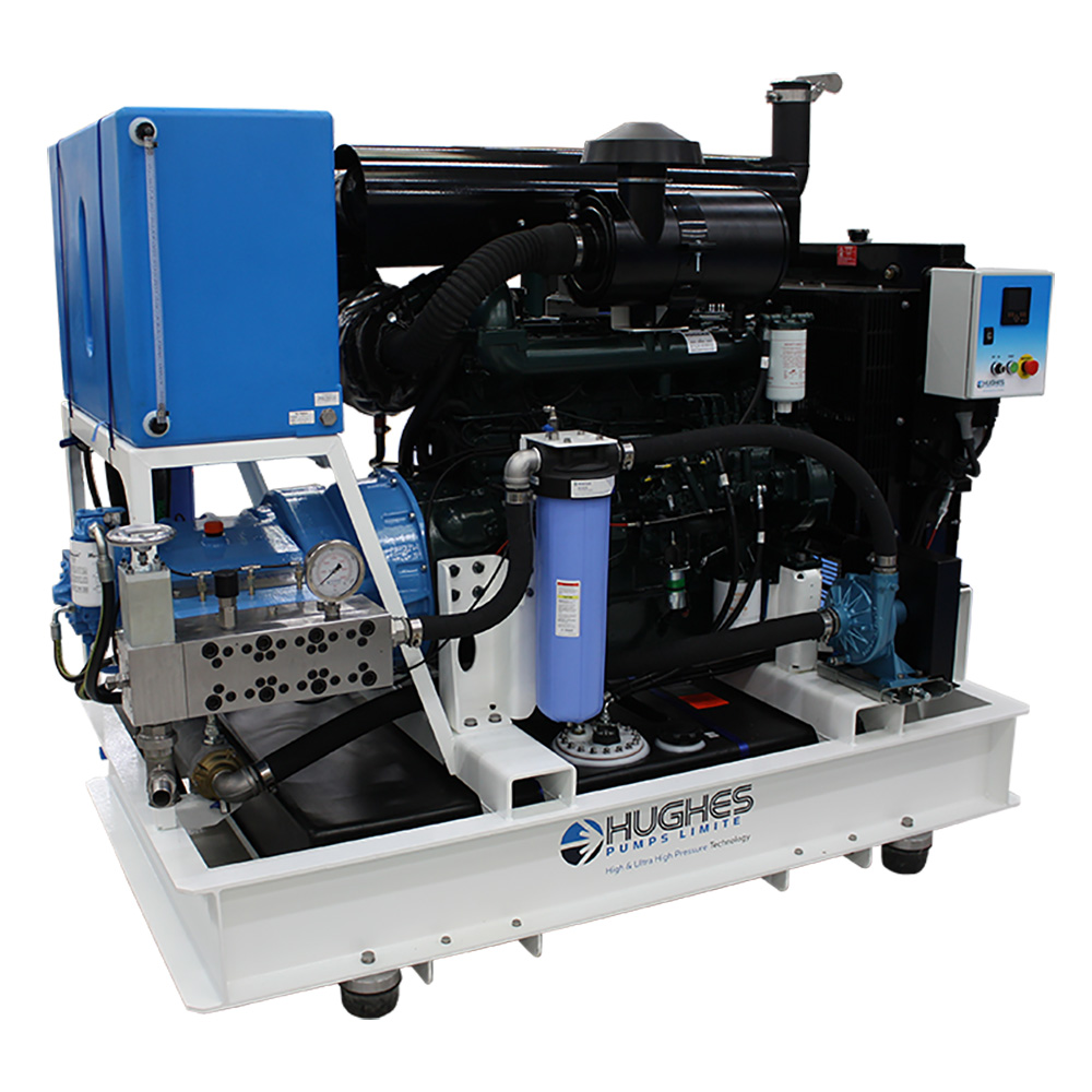 HP220 DS-B – Ultra High Pressure Diesel Water Jetting Unit 1400Bar 188Hp 65L/Min 380V