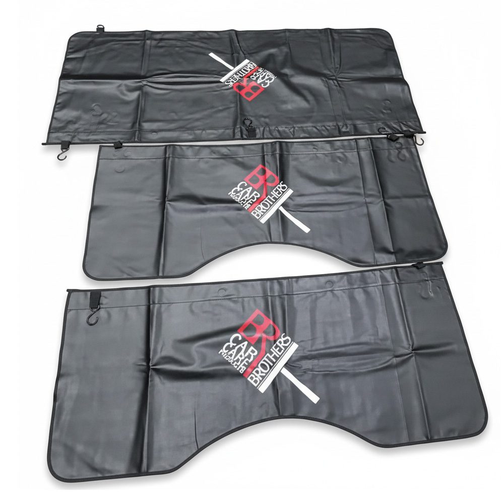 BROTHERS Magnetic Car Fender Cover Set With Hooks For Repair Automotive (3PCS)