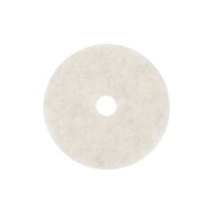 3M American White Floor Buffing Pad 17" – Soft Polishing Disc