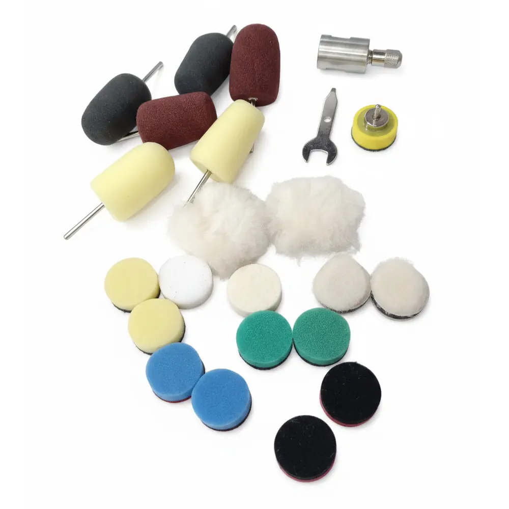 Brothers 1 Inch Buffer Sponge Set – 23 PCS All Grit Levels