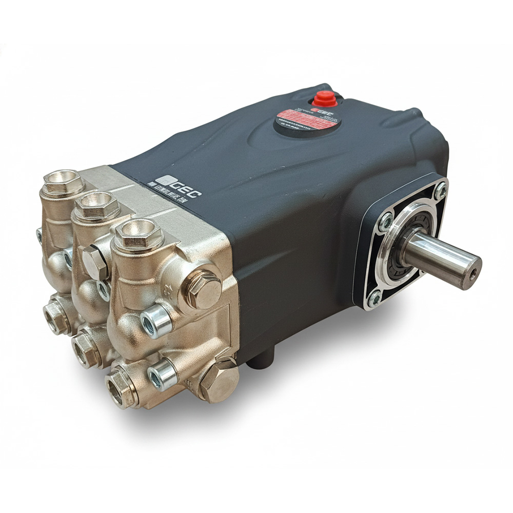 GEC 21-20 Nickle High Pressure Washer Pump 10HP 200Bar 21L/Min 1450Rpm